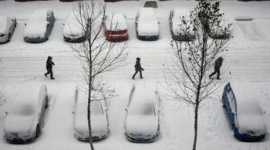 На Китай обрушились снегопады. Фото