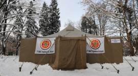 Пункты обогрева людей в морозы открыли в Украине