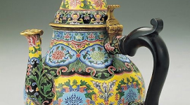 Изысканные предметы с китайской эмалью. Фотообзор
