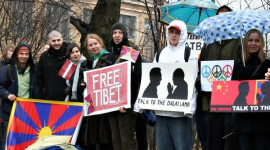 В Риге прошла акция За свободный Тибет (фотообзор)