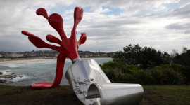 «Скульптуры у моря» - художественная выставка на побережье Австралии 