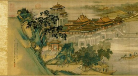 Традиционная китайская живопись: Древний город Кайфэн