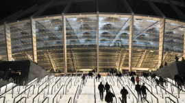 Стадион «Олимпийский» открылся в Киеве после реконструкции