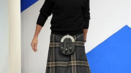 Показ Dressed To Kilt в шотландском стиле. Фоторепортаж 