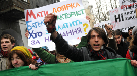 Студенти виступили проти нового закону про вищу освіту 