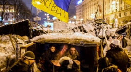 За ніч барикад у центрі Києва збільшилося вдвічі