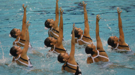 Фотоогляд: Змагання Кубка світу із синхронного плавання