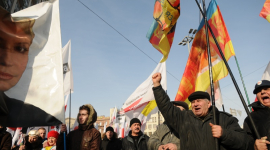 У Києві провели мітинг проти Януковича в день саміту Україна — ЄС