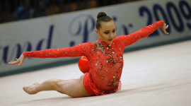 Фоторепортаж: Чемпионат по художественной гимнастике проходит в Киеве