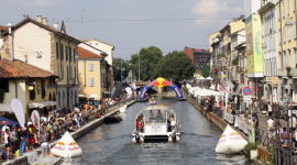 Водный фестиваль Stranavigli в Милане