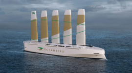 Шведська компанія будує надвеликий корабель, який рухатиметься завдяки силі вітру — Oceanbird (ВІДЕО)