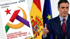 Испанское правительство вызвало гнев общественности, отметив коммунистическую партию памятной почтовой маркой