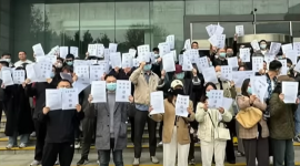 Экономический спад в Китае привел к увеличению количества протестов на 27 процентов