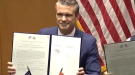 США готові поділитися з союзниками інструментами протистояння агресії Китаю, заявив Хегсет (ВІДЕО)