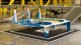 Компания Amazon разработала дрон для доставки товаров
