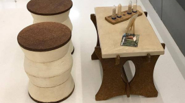 В США создают «живую» мебель из мицелия грибов