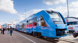 Первый поезд на водородном топливе Coradia iLint запустили в Германии