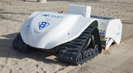 В компании Polaru Marine сконструировали робота для сбора мусора на пляжах (ФОТО)