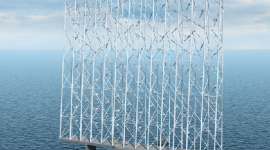 Гігантський плавучий вітрогенератор встановлять у Норвегії (ФОТО)