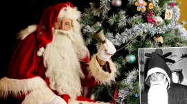 Найдовгоживучий Санта-Клаус у Британії 61-й рік поспіль одягає своє Різдвяне вбрання