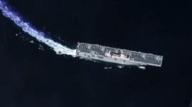 Китай розгортає понад 100 військових кораблів поблизу Тайваню та Японії (ВІДЕО)