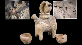 Археологи знайшли посуд віком 3300 років для «культових ритуалів» поблизу біблійного місця Армагеддону в Ізраїлі (ФОТО)