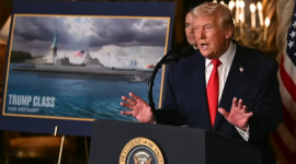 Президент США представив плани щодо створення лінкорів класу «Трамп» (ВІДЕО)