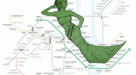 Московский художник вдохновил «хуманизировать» ветки киевского метро