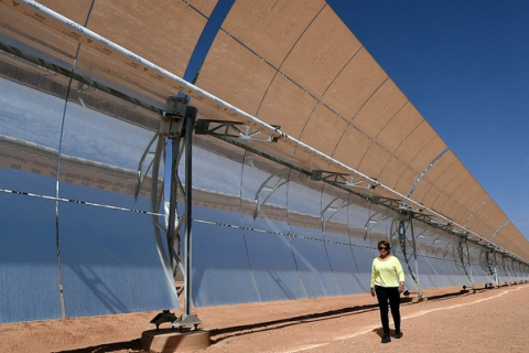 В Марокко построена самая большая в мире солнечная станция