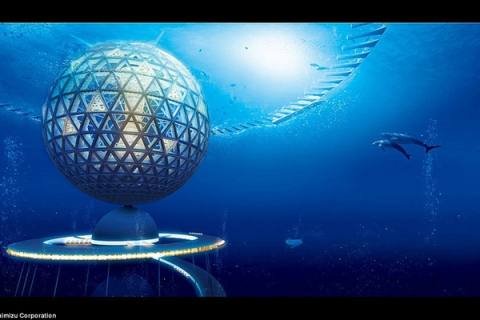 Японцы создадут подводный город Ocean Spiral