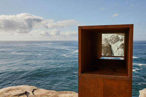   Скульптура «Видоискатель» Джоэла Адлера открывает новые виды на океан