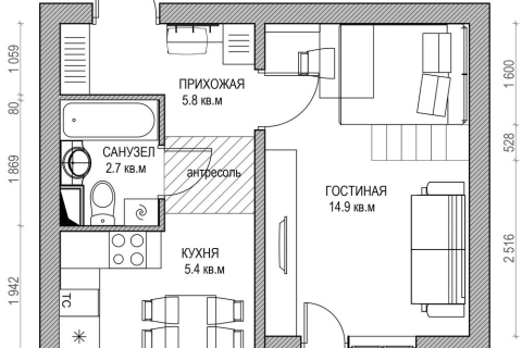 Однокомнатная квартира: почему такое жильё заслуживает внимания?