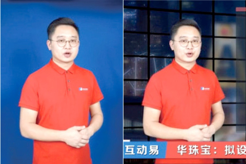 У Китаї представили віртуального ведучого новин, якого майже не відрізнити від живої людини