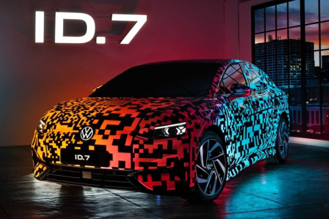 Конкурент Тесла: Volkswagen показав концепт електричного седана ID.7 (ВІДЕО)
