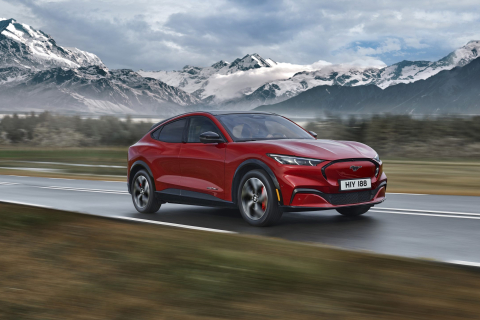 Самый энергоэффективный электромобиль: Ford Mustang Mach-E