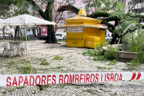 Шторм «Крістін» забрав життя щонайменше трьох людей у Португалії та обрушився на Іспанію (ВІДЕО)