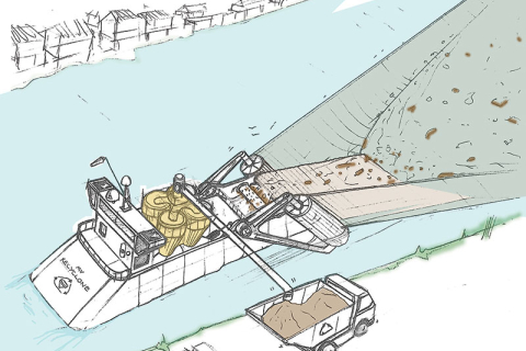 Система Recyclone  поможет очистить реки от мусора