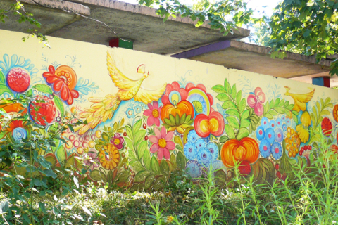 Художники в Україні показують свою майстерність, розписуючи стіни міських будівель (ФОТО)