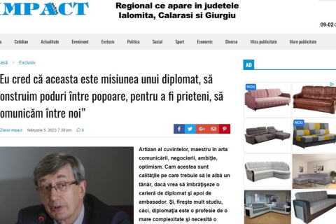 Придністровська газета цитує й поширює брехню російського посла в Бухаресті (ВІДЕО)