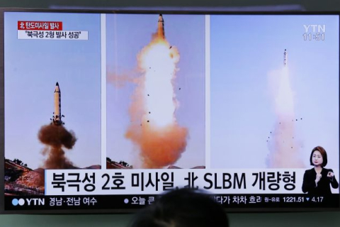 Північна Корея сьогодні запустила 2 балістичні ракети (ВІДЕО)