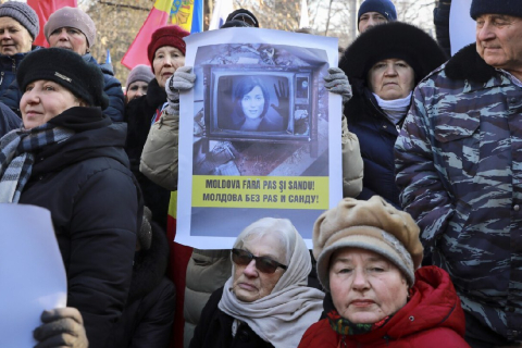 Проросійська партія в Молдові провела мітинг з вимогою відставки уряду
