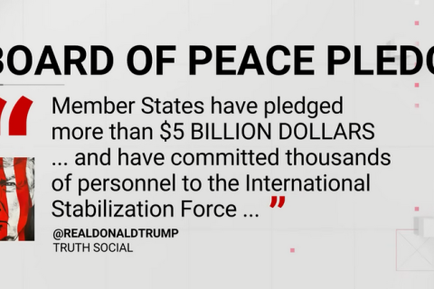 Члени Ради миру виділять понад 5 мільярдів доларів для Гази, заявив Трамп (ВІДЕО)