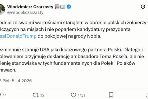США припинили контакти зі спікером польського парламенту через критику Трампа