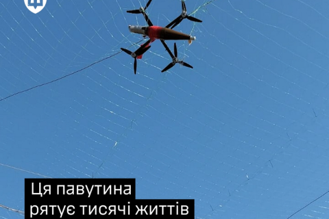 Україна до кінця року встановить протидронові сітки на 4000 км доріг