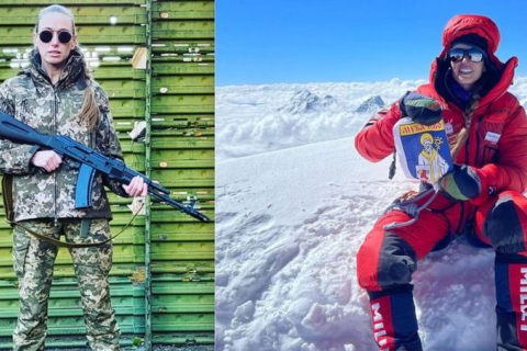 Перша українка, яка піднялася на Еверест та К2, приєднується до боротьби проти Росії