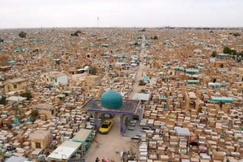 Одне з найбільших у світі кладовищ в Іраку зберігає душі вже 14 століть (ВІДЕО)