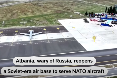 Албанія перетворює стару авіабазу радянських часів на регіональний центр повітряних операцій НАТО (ВІДЕО)