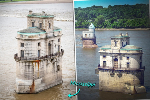 Ці «замки» були побудовані посеред Міссісіпі понад 100 років тому — але що вони означають? (ФОТО)