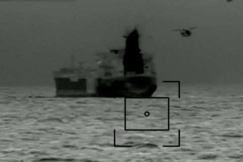 Бельгія затримала танкер, підозрюваний у приналежності до російського тіньового флоту (ВІДЕО)