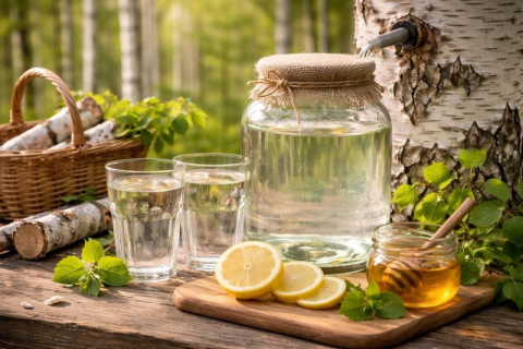 Користь березового соку: склад, властивості та як правильно вживати